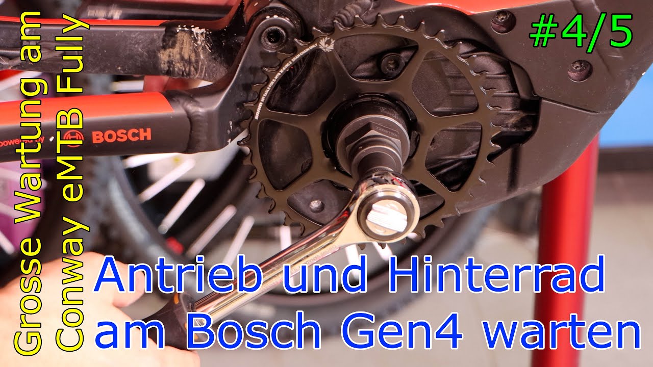 Impulse 2.0 Motor Gegen Bosch Tauschen Antrieb am Bosch Gen4 eMTB warten! - YouTube