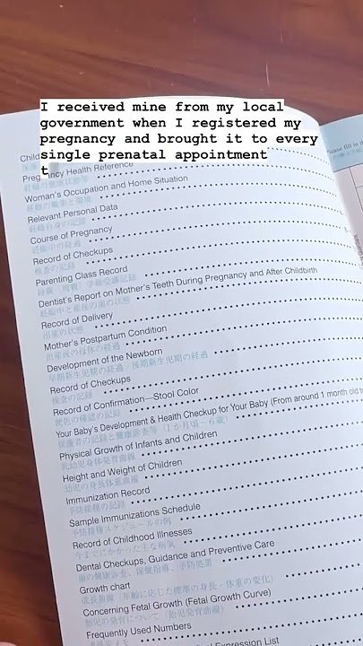 Pregnant in Japan: the most important book for moms  #lifeinjapan #pregnancy