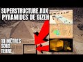Superstructure souterraine dcouverte aux pyramides de gizeh 