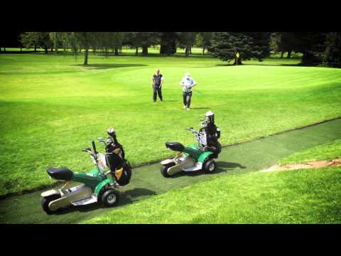 single seat electric golf buggy