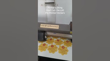 Graphtec CE 6000-60 Pre Printed Sticker Kiss Cutting