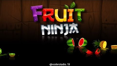 Scratch Tutorial - Fruit Ninja Game | Ninja Fruit Game