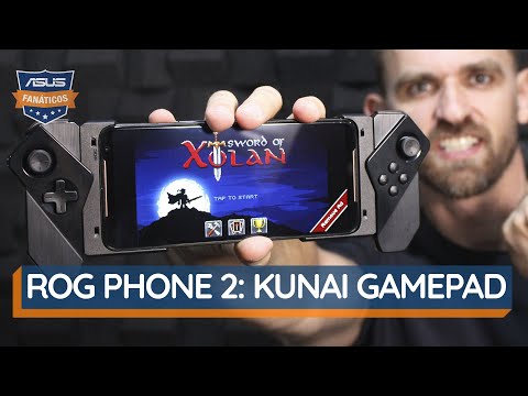 ROG Phone 2: jogando com o Kunai Gamepad