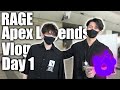 【Vlog】RAGE当日の裏側を公開します!ゆふな&まさのりch顔出し初の実写動画!【RAGE Apex】