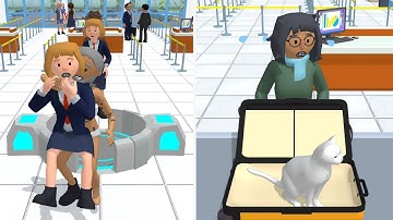 Airport Security ✈️👮 Walktrought All Level Gameplay Android,ios New Update