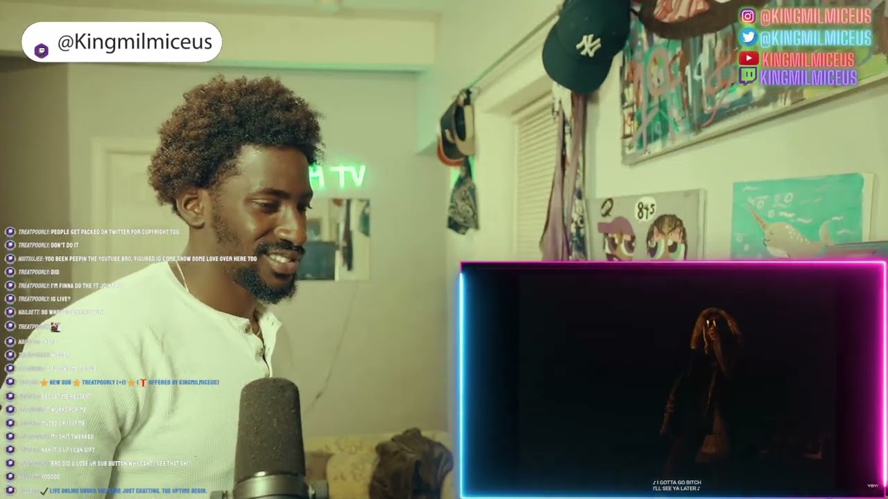 The 8 God Reacts to: Destroy Lonely - If looks could kill (Music Video)