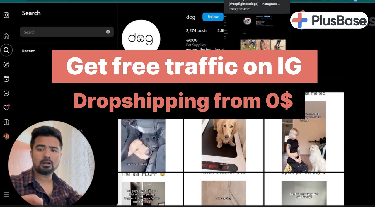 How to get free traffic for Dropshipping Business (Part 1: Instagram ...