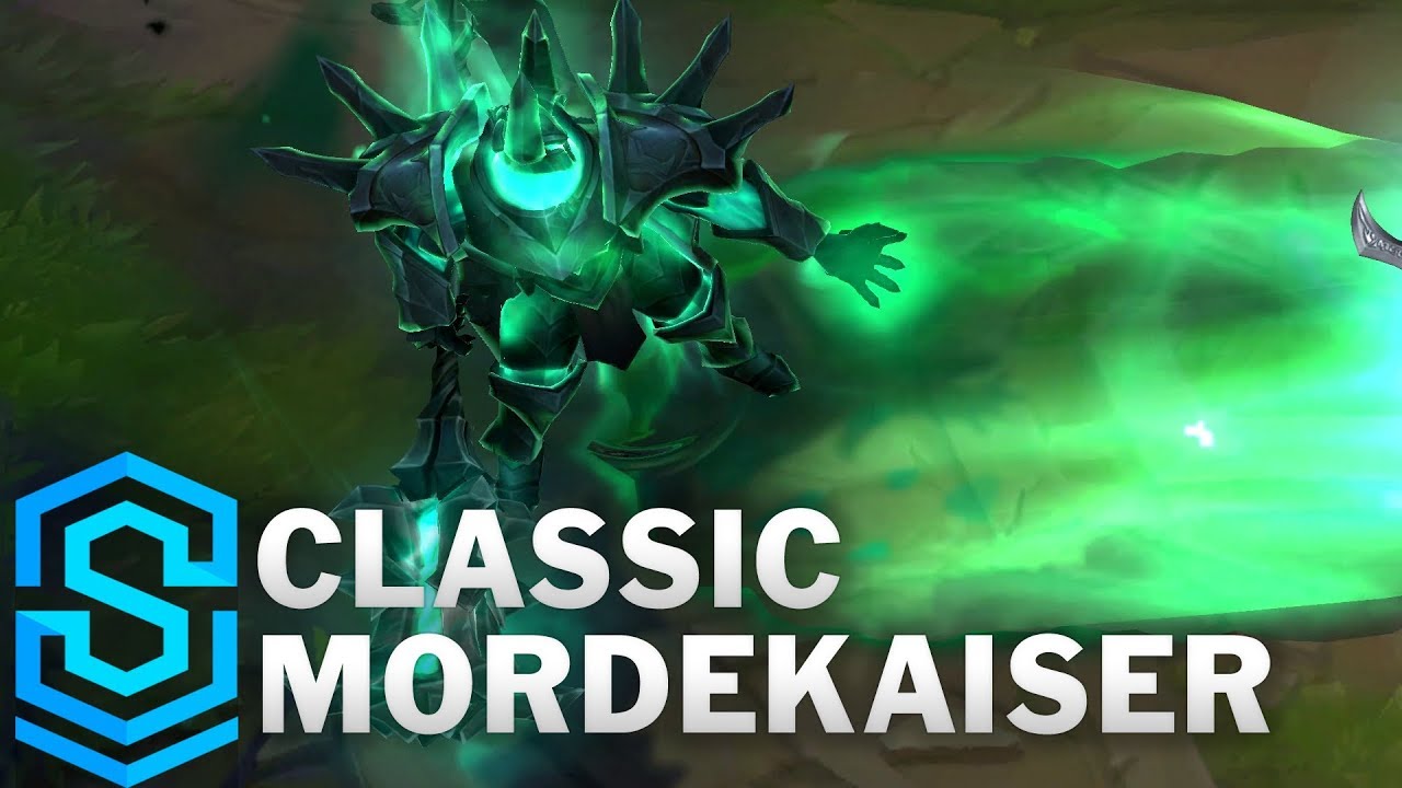 Genuine league of legends mordekaiser o ferro revenant luminoso