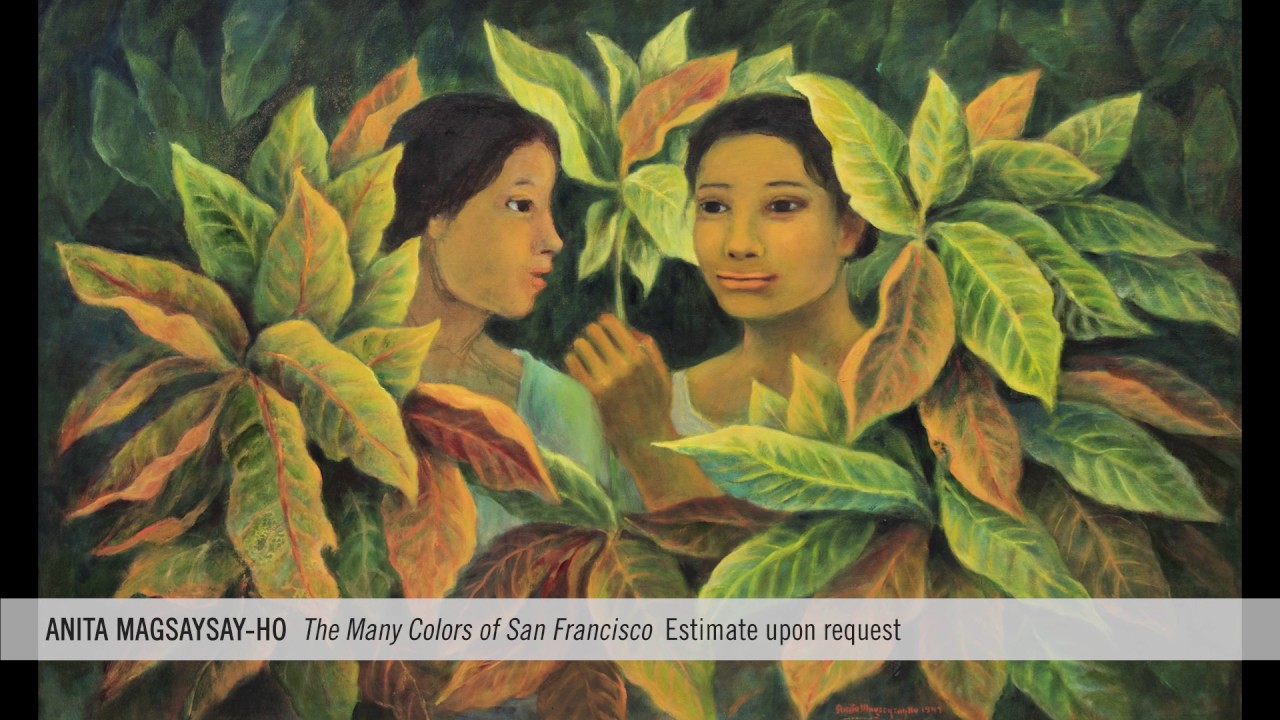 Anita Magsaysay-Ho フィリピン人アーティストのプレート作品 Anita Magsaysay-Ho フィリピン人アーティストのプレート作品