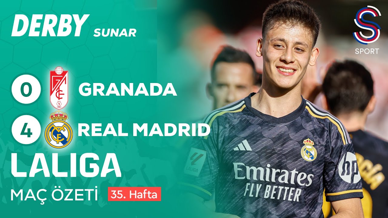 Granada - Real Madrid (0-4) - Maç Özeti - LaLiga 2023/24