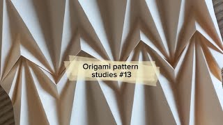 Full Origami pattern studies #13 Guide
