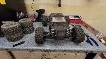 Cheap and easy Arrma 3s BLX broken shock fix!