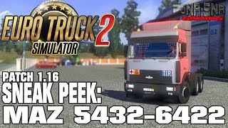 ETS 2 PATCH 1.16 | MAZ 5432-6422 | SNEAK PEEK