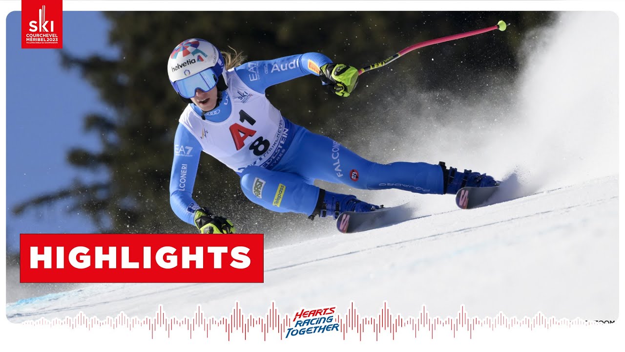 Bassino stuns field to claim gold in Womens SuperG 2023 FIS World Alpine Ski Championships