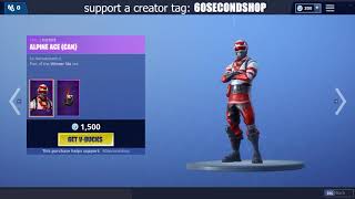 Og Alpine Ace Skins Return 60 Second Fortnite Shop Fortnite Battle Royale