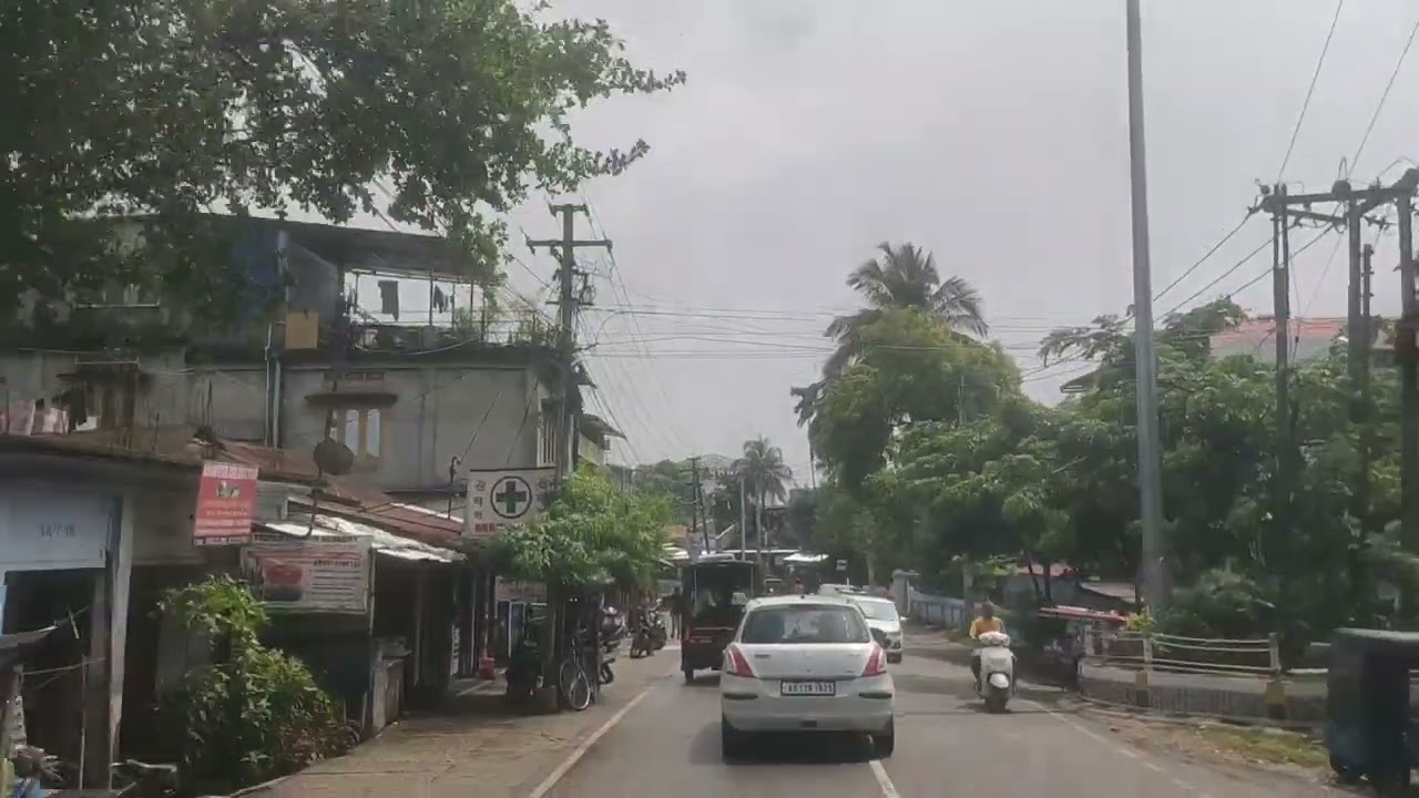 Tezpur town 💓 views 🥀🌹💓