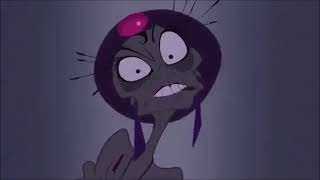 Yzma Tells Meowth That She Never Like His Spinach Puffs