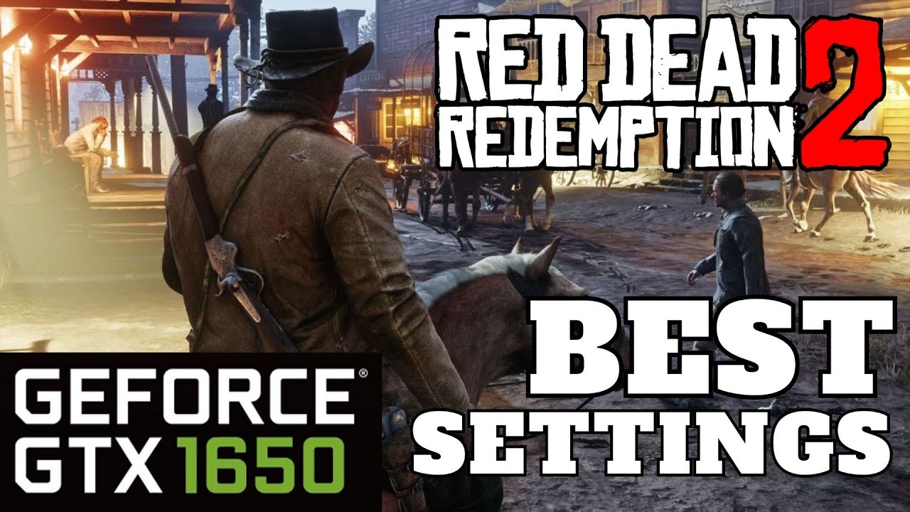 GTX 1650  Red Dead Redemption 2 - Retested in 2021 (optimized) 