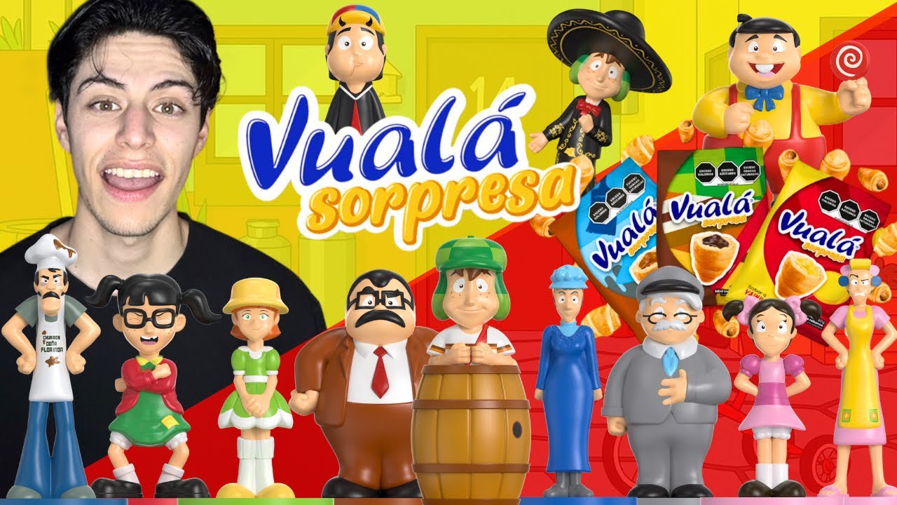Abrimos Todos Los Vualás del Chavo Del 8 Que Encontramos!!! 