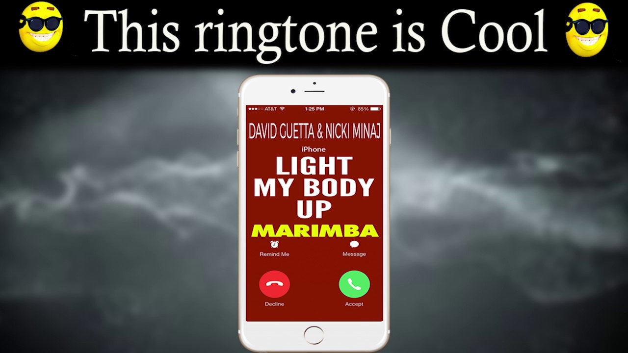 Latest iPhone Ringtone Light My Body Up Marimba Remix Ringtone