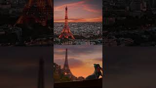 Paris: Animation Film Vs Reality