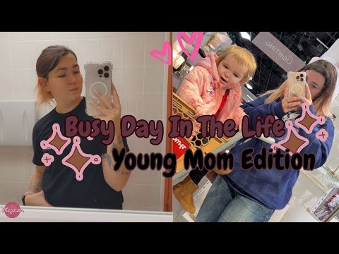 Busy Day In The Life Of A Working Young Mom In College
