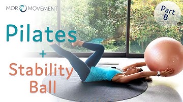 Pilates with Stability Ball -  Beginners to advanced - Part A