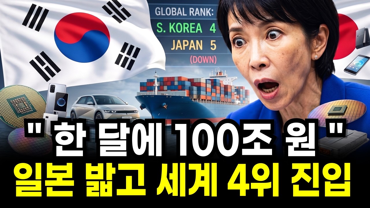 일본도 못 넘은 수출 1000억 달러, 세계 4위 한국을 만든 '이것'의 정체