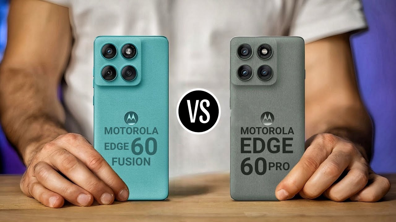 Moto Edge 60 Fusion Vs Moto Edge 60 Pro || Full Specs Comparison