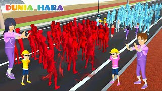 Ice Man 🧊 VS Fire Man 🔥 | Giant Baby Celine Saves Yuta Mio | Part 4 | Sakura School screenshot 3