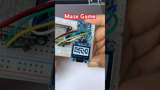 ESP32 Use Maze Game #viral #diy