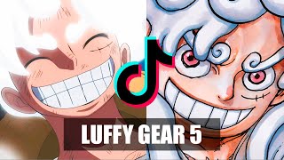 Saibamen and cell jr vs gear 5 luffy｜TikTok Search