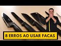 8 ERROS AO USAR FACAS! Qual você faz?