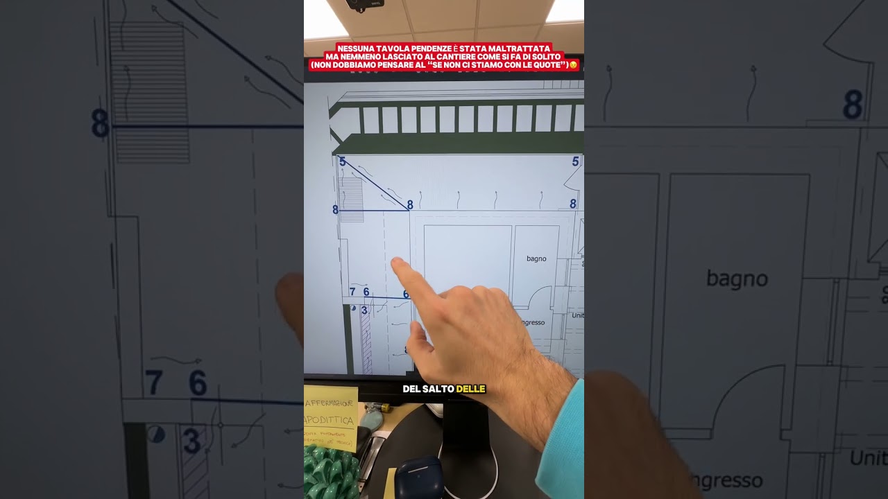 Le pendenze le lasci al cantiere?
