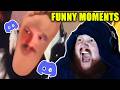 CaseOh Reacts to Discord Media | FUNNY MOMENTS