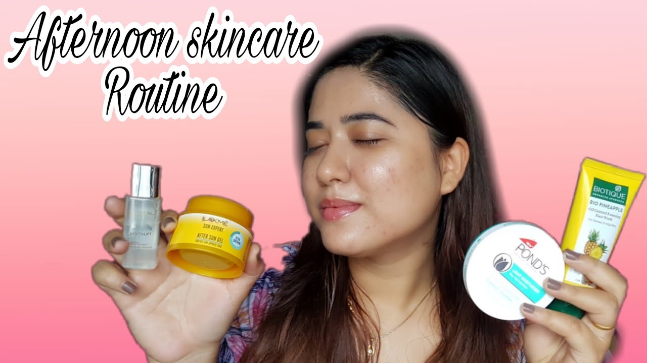 My afternoon skincare routine ||● praise sharma ●||