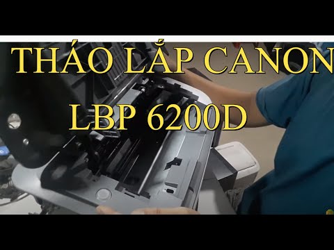 CANON 6200D | HƯỚNG DẪN THÁO LẮP MÁY IN CANON 6200D | Foci