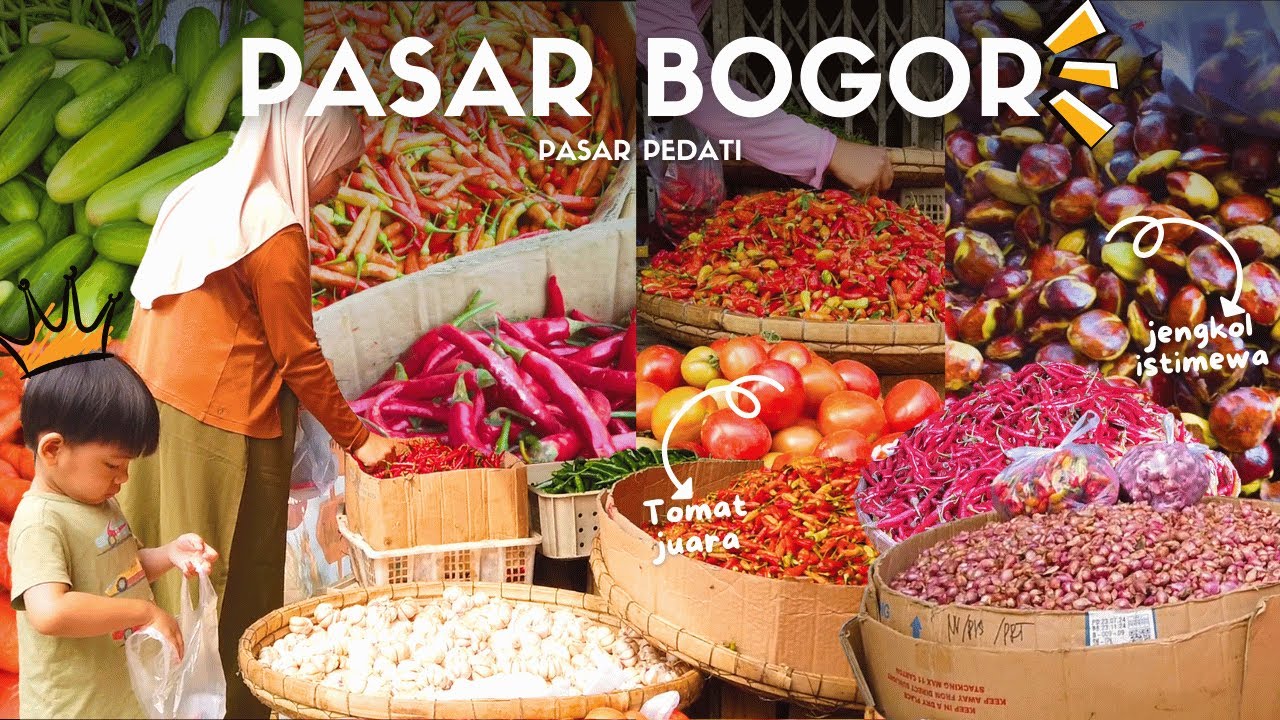 PASAR BOGOR PUSAT IKAN ASIN MURAH DAN MASIH JADI TEMPAT BELANJA FAVORIT