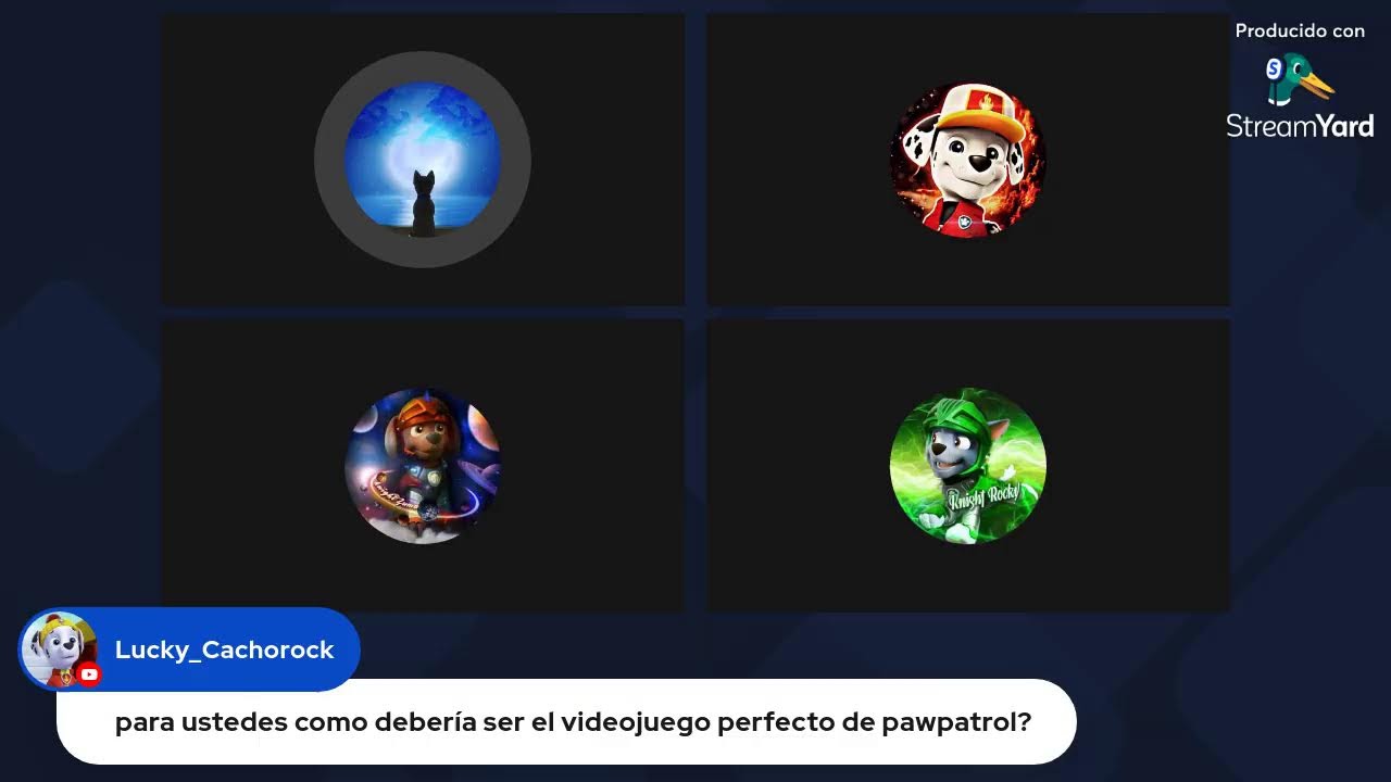 Primer directo •||• Paw Patrol hablando con pawtuber y comunidad!!!!!! 💙🐾