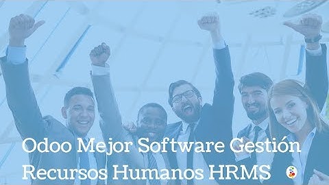 Odoo Mejor Software Gestión Recursos Humanos HRMS. Openinnova