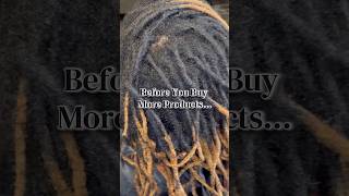 Stop Buying More Products…Until You’ve Learned The Technique!👑 #locs #transformation