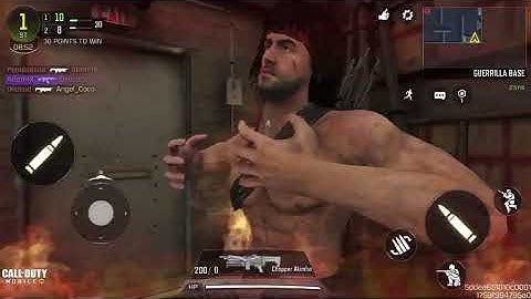 GUNS BLAZING- RAMBO VS MCLANE! CALL OF DUTY MOBILE