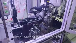 Semi-auto Sheathed Wire Seal Threading Strip Terminal Crimping and Housing Insertion Machine