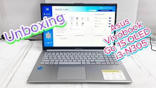 Asus Vivobook Go 15 OLED i3-N305 Unboxing &amp; Review | Asus Vivobook Go 15 OLED disassembly