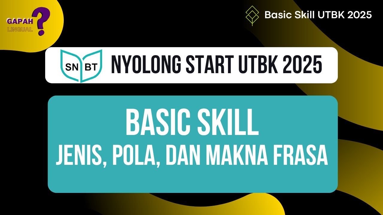 UTBK-Jenis, Pola, dan Makna Frasa