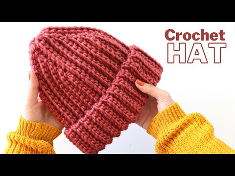 Crochet Russian Style Unisex Beanie / Hat Pattern