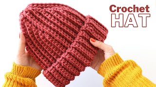 Crochet Russian Style Unisex Beanie / Hat Pattern