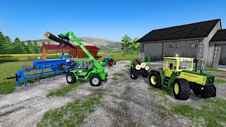 FS22 - Map The Valley The Old Farm 005 🇩🇪 🚜🚧🚛 - Forestry, Farming and Construction - 4K