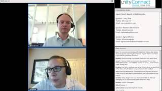 Unity Connect Online Search Panel