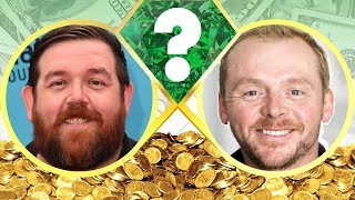 WHO’S RICHER? - Nick Frost or Simon Pegg? - Net Worth Revealed! (2017)